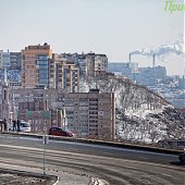 В выходные во Владивостоке было морозно и солнечно