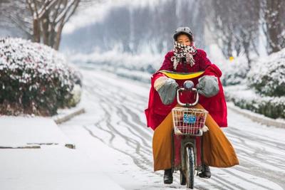 В Китае от сильного снегопада пострадали 336 тысяч человек