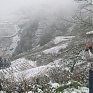 На севере Вьетнама выпал снег