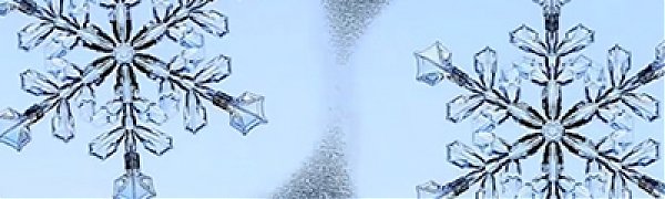 Впервые в мире созданы одинаковые снежинки