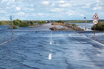 На реке Бикин вода достигнула отметки опасного гидрологического явления