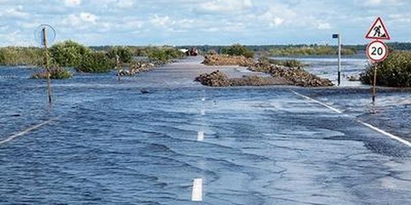 На реке Бикин вода достигнула отметки опасного гидрологического явления