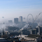 Лондонский туман вызвал перебои в авиасообщении