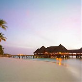 Удивительный отель на Мальдивах