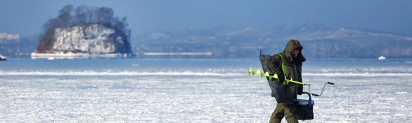 Толщина льда в акваториях Приморья — от 7 до 40 см