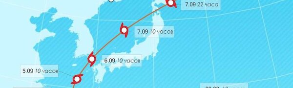 Тропический шторм «Хиннамнор» находится на особом контроле синоптиков (ТРАЕКТОРИИ)