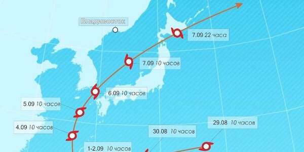 Тропический шторм «Хиннамнор» находится на особом контроле синоптиков (ТРАЕКТОРИИ)