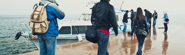 С 1 июня катамаран на остров Попова будет ходить три раза в день