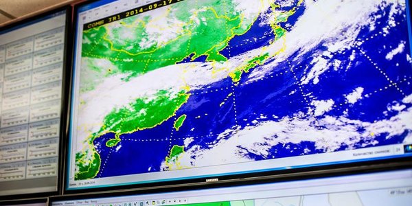 Внимание приморских синоптиков приковано к тайфуну Nesat