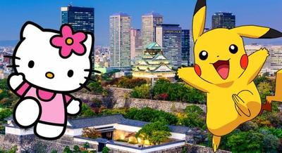 Пикачу и Hello Kitty стали послами города Осака