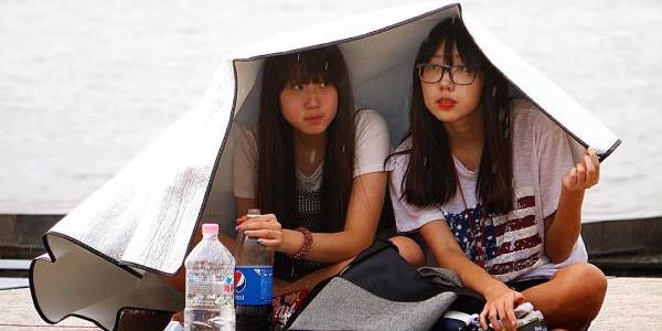 Япония и Корея подверглись атаке тайфуна «Гони» (ФОТО)