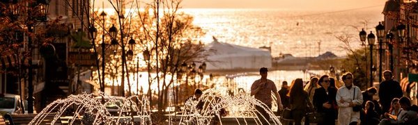 1 мая владивостокские фонтаны и водопад откроют новый сезон