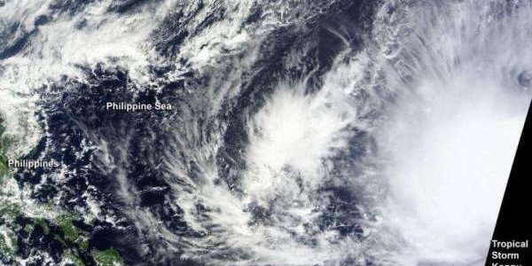 В Тихом океане сформировался тропический шторм «Коппу»