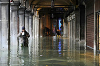 Венеция затоплена после циклона