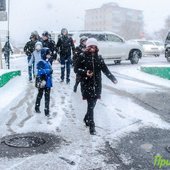 В пятницу во Владивостоке выпала половина декадной нормы снега