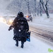 В пятницу во Владивостоке выпала половина декадной нормы снега