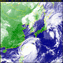 Супертайфун JLAWAT держит путь на Японию