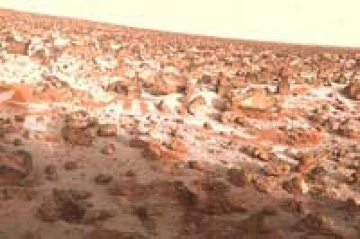 На Марсе идет снег