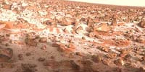 На Марсе идет снег