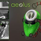 Aeolus — телефон на энергии солнца и ветра 