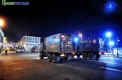 Ночью во Владивостоке состоится репетиция военного парада в честь Дня Победы
