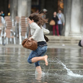 В Венецию пришла «высокая вода»