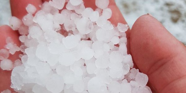 В субботу во Владивостоке и в Приморье выпал град 