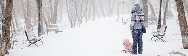 В субботу в Приморье пройдет снег