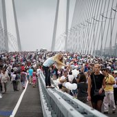 Cегодня Владивосток отмечает 5-летие открытия Золотого моста
