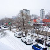 Накануне Нового года во Владивостоке прошёл долгожданный снег
