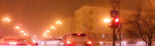 На Дальнем Востоке бушует зимний шторм