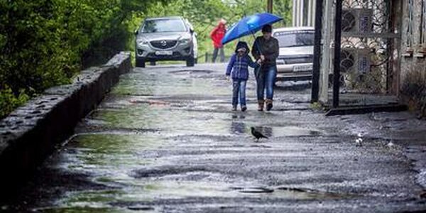 Метеоитоги прохождения над Приморьем первого летнего циклона 