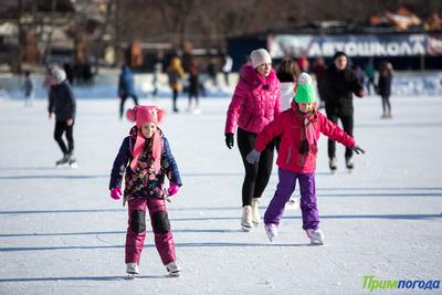 Где во Владивостоке покататься на коньках? (КАРТА)