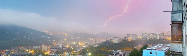 В Приморье 21 — 22 июня пройдут дожди, местами сильные, с грозами и шквалами