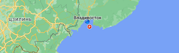 Землетрясение зафиксировано в заливе Петра Великого прошлой ночью