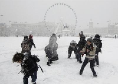В Италии запретят играть в снежки