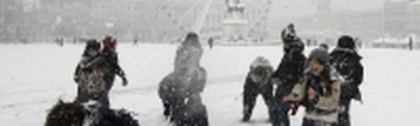 В Италии запретят играть в снежки