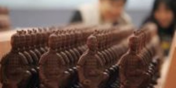 Шоколадный парк «кочует» по городам Китая