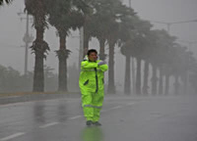 На Китай вновь надвигается тайфун