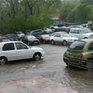 На дорогах Владивостока образовались пробки из-за дождя