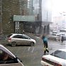 Во Владивостоке прошел небольшой снег
