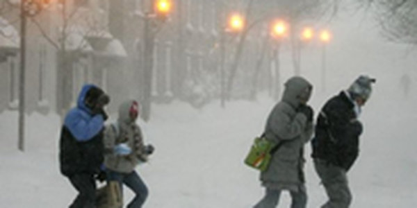 Канада встречает Рождество вся покрытая снегом