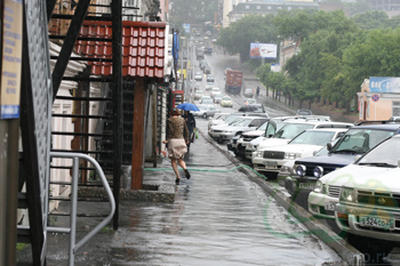 Вторая половина текущей недели  в Приморье будет дождливой
