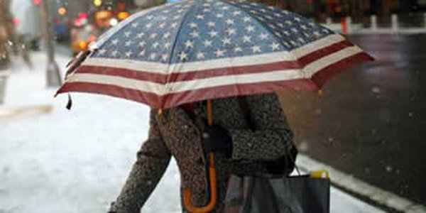 Зима в Нью-Йорке: рекордные минус семь (ФОТО)