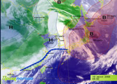 Южный циклон принесет в Приморье дождь