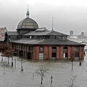 Циклон «Тило» вызвал крупное наводнение в Гамбурге (фото)