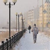 Зима морозит Якутию и дарит тепло Уралу