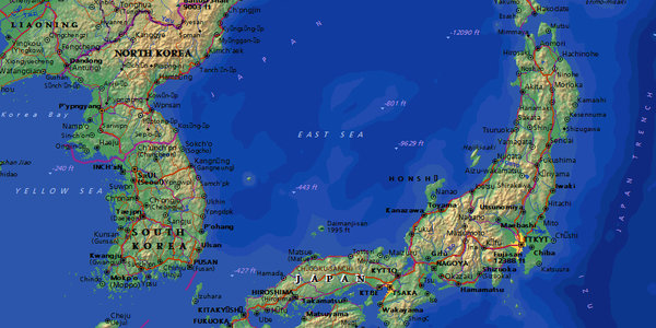 Вчера в Японии произошло землетрясение
