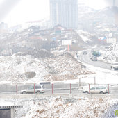 Неожиданный снег удивил сегодня владивостокцев (ФОТО)