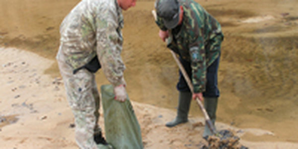 Беда в заповедник пришла с моря, а помощь – с берега (ФОТО)